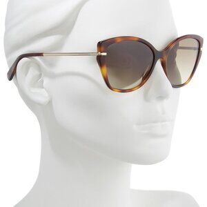 LONGCHAMP Heritage 57mm Butterfly Sunglass…